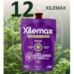 Xilemax para árboles y palmeras con aplicación mediante endoterapia.