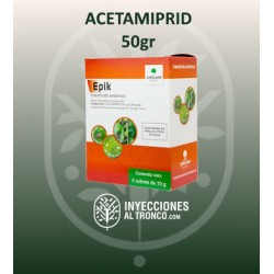 Acetamiprid insecticida 50gr