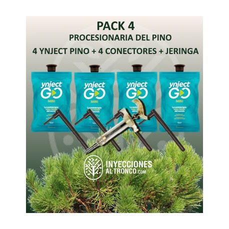 Pack 4 Ynject Procesionaria del Pino